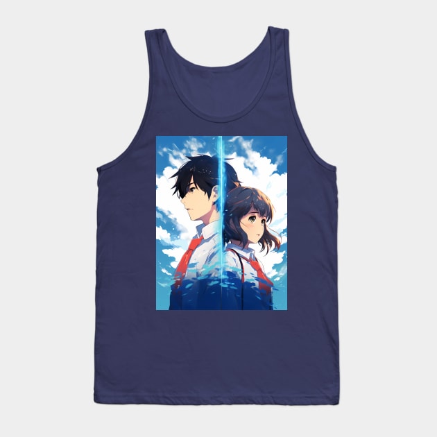 your name fanart anime graphic tee Tank Top by FunartsbyM